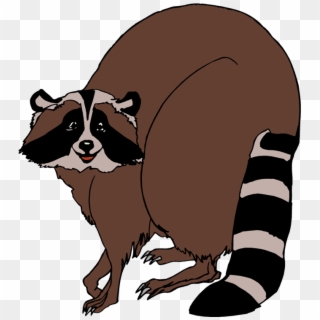 Free Raccoon Clipart - Fat Raccoon Clipart, HD Png Download