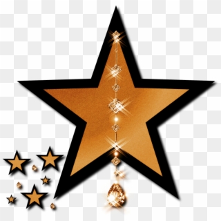 Gold - Gold Star Clipart, HD Png Download