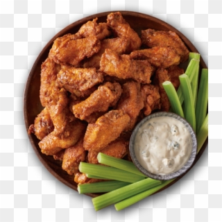 Aussie Party Platters - Hot Wings Top View, HD Png Download