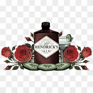 Shop At Once Hand Left Process Image - Hendricks Gin Rose, HD Png Download