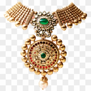 Tanishq Wedding Jewellery Fit On Kalsh Png - Pendant, Transparent Png