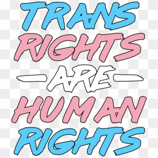 Trans Rights Shirt - Poster, HD Png Download