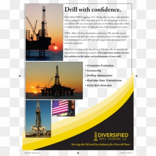 Diversified Well Logging Inc - Perforacion De Pozos Petroleros, HD Png Download