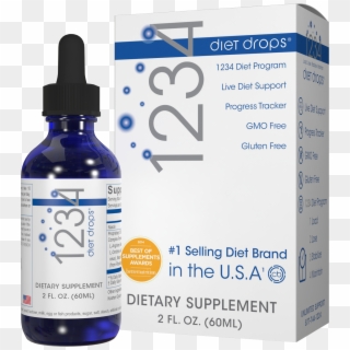 Creative Bioscience 1234 Diet Drops Weight Loss Dietary - 1234 Diet Drops, HD Png Download