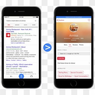 Google Begins Rolling Out App Indexing To Its Ios Apps - Google Search A Photo On Iphone, HD Png Download