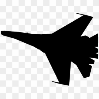 Air Force Clipart F16 - Fighter Jet Silhouette, HD Png Download