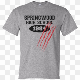 Springwood High / Freddy / Nightmare On Elm Street - Tiger Woods Shirt, HD Png Download