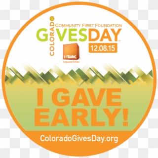 If You Have The Manpower And Time, You Can Even E-mail - Colorado Gives Day, HD Png Download