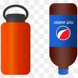 As Requested, An Upvote And Downvote I Made In Photoshop - Water Bottle, HD Png Download