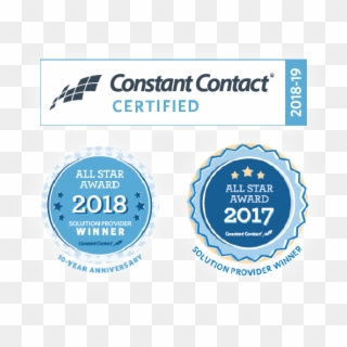 Constant Contact Solution Provider All Star Award Winner - Constant Contact, HD Png Download