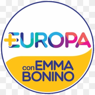 Più Europa Con Emma Bonino - Simbolo Piu Europa, HD Png Download