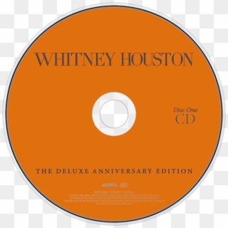 Whitney Houston Whitney Houston Cd Disc Image - Cd, HD Png Download