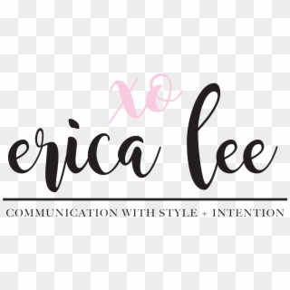 Erica Lee Xo - Calligraphy, HD Png Download