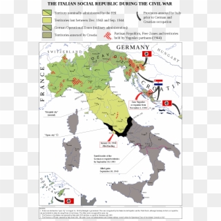 The Holocaust In Italy - Italy Map, HD Png Download