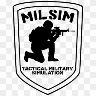 Milsim Military Airsoft Tactical Army Game Badge - Milsim Png, Transparent Png
