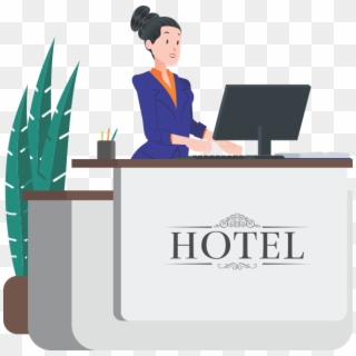 Allowing You To Offer The Best Guest Experience, Pure - Png Receptionist, Transparent Png
