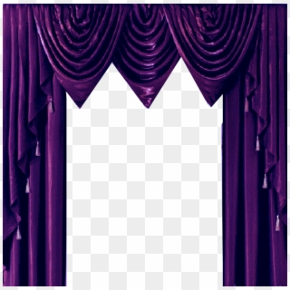 Photo Vorhangpurple 1 1 - Purple Curtains Gif Png, Transparent Png