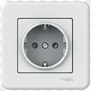 Schuko Socket - Stop Kontak Schneider Leona, HD Png Download