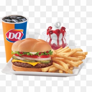 Grillburgerᵀᴹ With Cheese Lunch - Dairy Queen Grill Burgers, HD Png Download