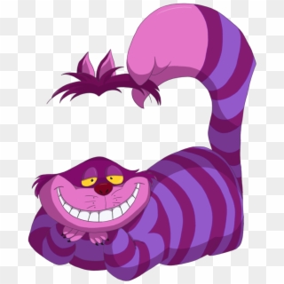 Cheshire Cat Png Free Download - Alice In Wonderland Art Cat, Transparent Png