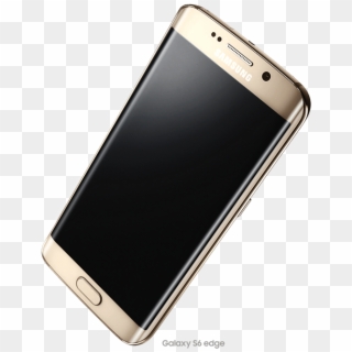Galaxy S6 Edge In Gold Platinum - Iphone, HD Png Download