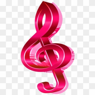 #mq #pink #notes #music #note - Graphic Design, HD Png Download