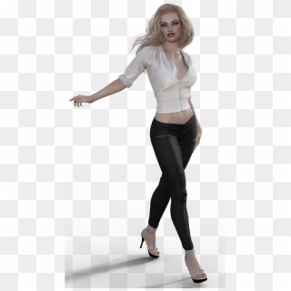 Women Sexy Blonde Png Image - Girl, Transparent Png