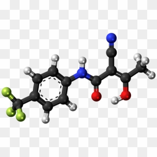 Teriflunomide 3d Ball - Ocrelizumab Molecule, HD Png Download