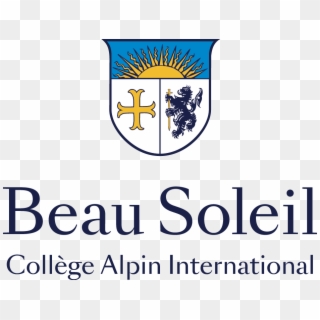 Beau Soleil Complete Logo All - Collège Alpin Beau Soleil Logo, HD Png Download