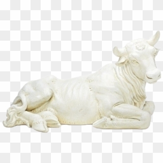 Ox Nativity - Statue, HD Png Download