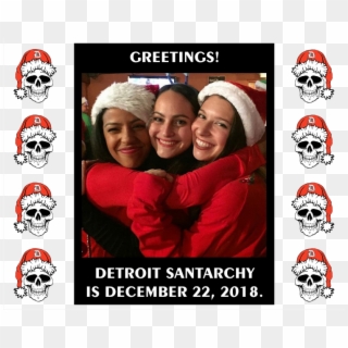 Detroit Santarchy Greetings Image - Friendship, HD Png Download