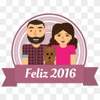 Feliz Ano Novo E Sonhe Muitooooo, Desejo Da Família - Cartoon, HD Png Download