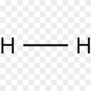 Hydrogen - Hydrogen Gas Chemical Structure, HD Png Download
