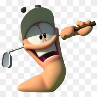Worms Game Png - Worms Crazy Golf Pc Cover, Transparent Png