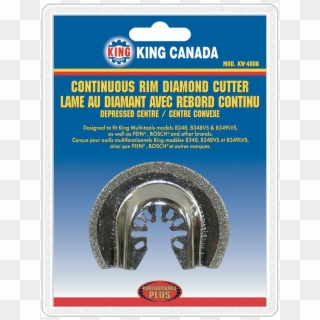 Continuous Rim Diamond Cutter - King Canada, HD Png Download