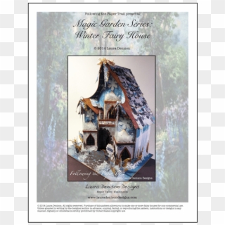Magic Garden Series Winter Fairy House - Poster, HD Png Download
