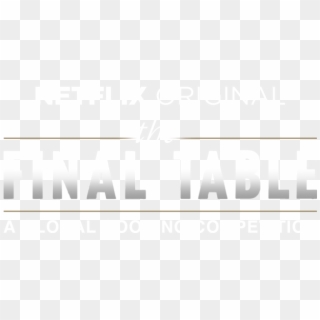 The Final Table - Final Table Logo, HD Png Download