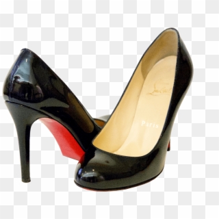 Simple 100 Patent Leather Pumps By Christian Louboutin - Basic Pump, HD Png Download