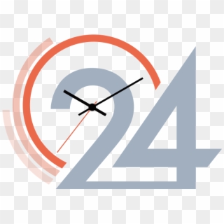 24-hour Translation Services - Vector Clock, HD Png Download