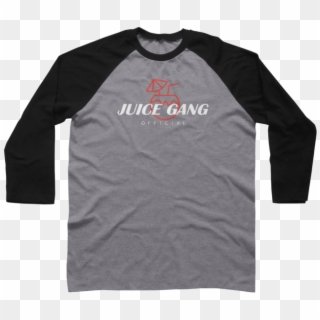 Juice Gang Official Baseball Tee Baseball Tee - T-shirt, HD Png Download