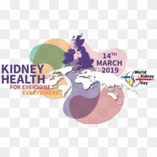 Wkduk2019 Facebook Banner - World Kidney Day 2019 Logo, HD Png Download