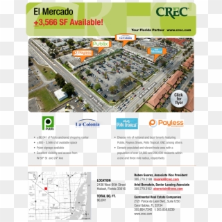 El Mercado - > - Continental Real Estate Companies, HD Png Download