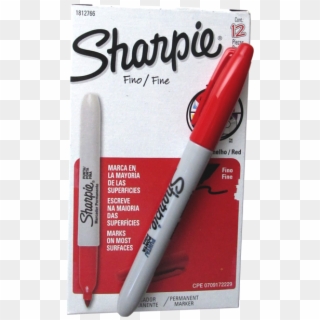 Marcador Sharpie Rojo - Sharpie, HD Png Download