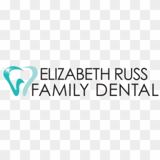 Elizabeth Russ Family Dental Logo - Black-and-white, HD Png Download
