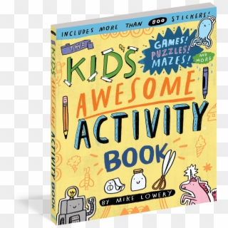 The Kids Awesome Activity Book - Poster, HD Png Download