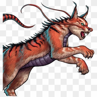 Artwork - - Lynx Mythical Creature, HD Png Download