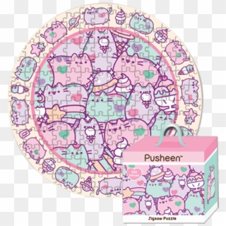 Board Games - Pusheen Puzzle, HD Png Download