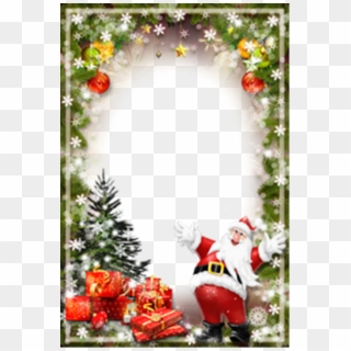 Moldurasdenatal56 - Christmas And New Year Frames, HD Png Download