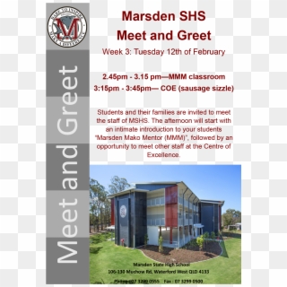 Image Caption - Marsden State High School, HD Png Download