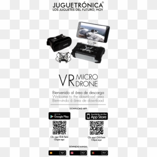 Area De Descarga Vr Micro Drone - Digital Camera, HD Png Download